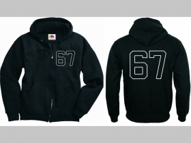 Six Seven 67 hrub&aacute; mikina na zips s kapucou stiahnuteľnou &scaron;n&uacute;rkami